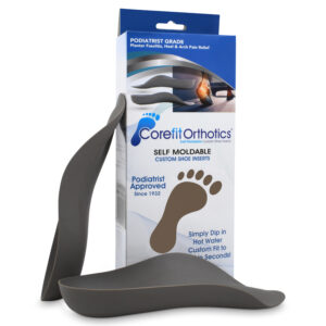 Corefit plantar fasciitis Inserts in box