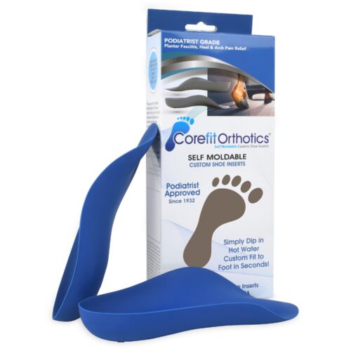 Custom orthotics in box