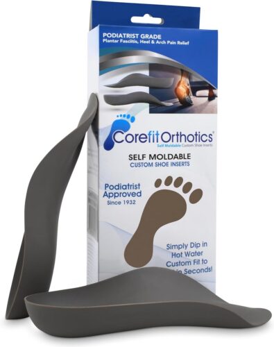 Custom orthotics in box
